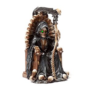 Decorative LED Ornament - The Reaper Throne of Skulls