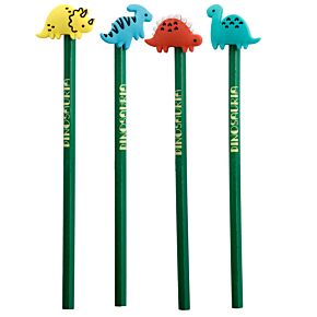 Pencil with PVC Topper - Dinosauria