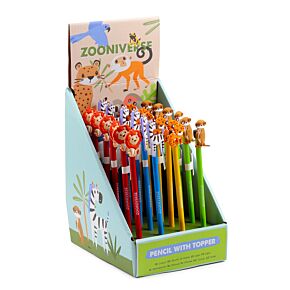Pencil with PVC Topper - Zooniverse