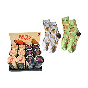Tube Socks - Hairy Coo Highland Coo