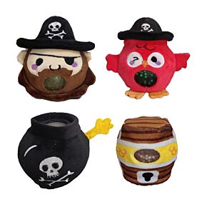 Queasy Squeezies Fidget Toy - Jolly Rogers Pirate