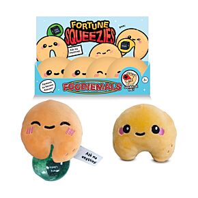 Queasy Squeezies Fidget Toy - Foodiemals Fortune Cookie