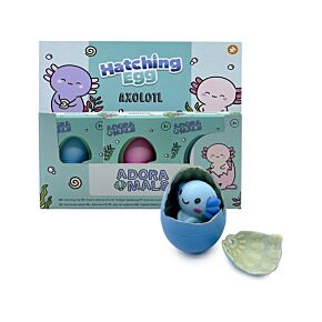 Hatching Egg Toy - Adoramals Maddie the Axolotl