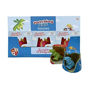 Hatching Egg Toy - Knights & Dragons