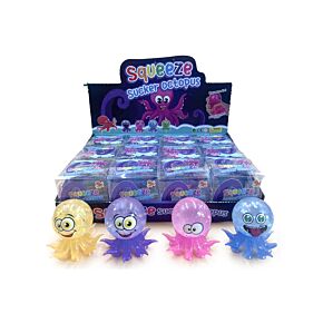 Squeezy Octopus Sucker Toy