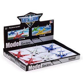 Push/Pull Light & Sound Action Toy - Sky Team Jet