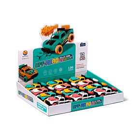 Kids Friction Action Toy - Engine Pop Stunt Car