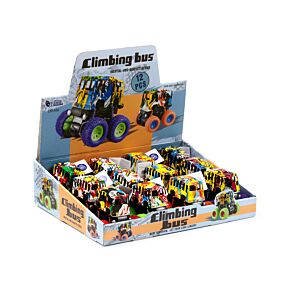 Kids Friction Action Toy - Stunt Graffiti Bus