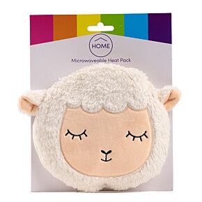 Microwavable Plush Round Lavender Heat Pack - Sleepy Sheep
