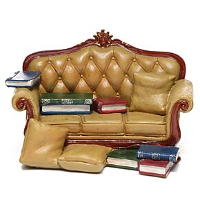 Black Cat Sofa Tiered Trinket Display Stand