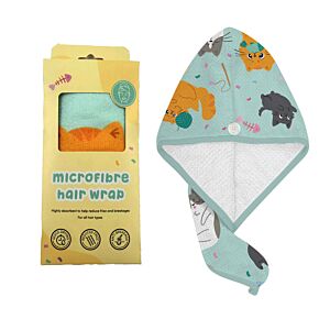 Hair Wrap Towel - Beans & Co Cats
