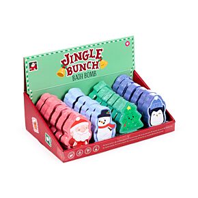 Handmade Shaped Bath Bomb - Christmas Jingle Bunch