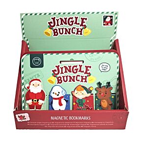 Magnetic Bookmark Set - Jingle Bunch Christmas