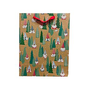 Christmas Gift Bag (Large) - Christmas Jolly Gonk