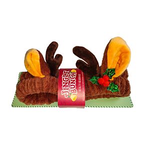 Plush Beauty Headband - Christmas Jingle Bunch Reindeer