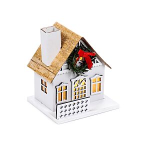 LED Decoration - Winter Wonderland Christmas Wreath House