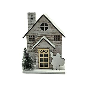 LED Decoration - Silver Birch Christmas House
