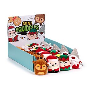 Squidglys Plush Keyring - Christmas Festive Friends