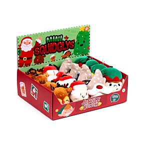 Squidglys Plush Keyring - Christmas Festive Friends