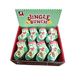 Compressed Magic Socks - Jingle Bunch Christmas