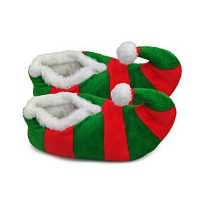Jingle Bunch Christmas Elf Slippers (Unisex One Size)