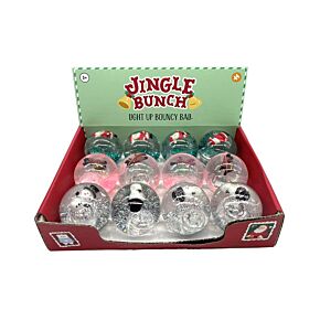 LED High Bounce Ball Toy - Jingle Bunch Christmas