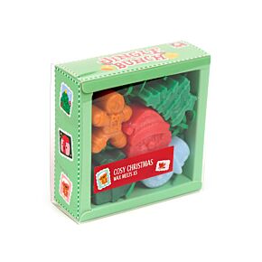 Handmade Wax Melt Set of 5 - Cosy Christmas Jingle Bunch