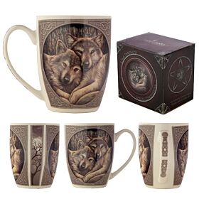 Porcelain Mug - Lisa Parker Loyal Companions Wolf Porcelain Mug - Lisa Parker Loyal Companions Wolf