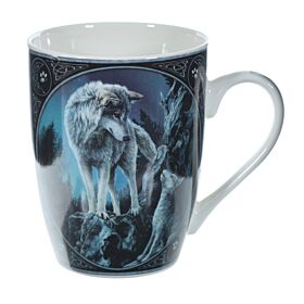 Porcelain Mug - Lisa Parker Guidance Wolf Design Porcelain Mug - Lisa Parker Guidance Wolf Design