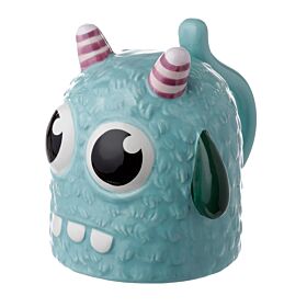 Novelty Upside Down Ceramic Mug - Blue Monstarz Monster Novelty Upside Down Ceramic Mug - Blue Monstarz Monster