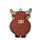 Air Freshener - Autumn Leaves Scented Highland Coo