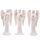 Tall Elegant White Standing Angel Figurine