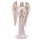 Tall Elegant White Standing Angel Figurine