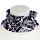 Neck Warmer Tube Scarf - Black & White Graffiti 