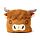 2-in-1 Blankeazzz Plush Toy & Travel Blanket - Highland Coo