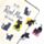 Magnetic Bookmark Set - Lucky the Black Cat