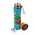 Reusable Insulated Drinks Bottle Digital Thermometer - Minecraft Chibi