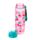600ml Shatterproof Pop Top Water Bottle - Cherry