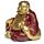 Decorative Ornament - Mini Lucky Glitter Chinese Laughing Buddha 8cm