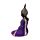Decorative Thai Buddha Figurine - Purple & Black Dream Meditation