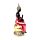 Decorative Thai Buddha Figurine - Red, Black & Gold Enlightenment