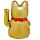 Decorative Waving Maneki Neko Ceramic Cat 21cm