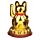 Solar Pal - Maneki Neko Golden Lucky Waving Cat
