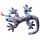 Cute Collectable Gecko Design Sand Animal