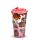 Shatterproof Double Walled Cup with Lid and Straw - Pusheen Foodie