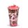 Shatterproof Double Walled Cup with Lid and Straw - Pusheen Foodie