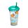 Shatterproof Double Walled Cup with Lid and Straw - Capybara