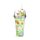 Double Walled Cup with Lid, Straw & Charms - Springtime