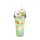 Double Walled Cup with Lid, Straw & Charms - Springtime