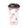 Shatterproof Double Walled Cup with Lid and Straw - Pusheen the Cat Sushi Club
